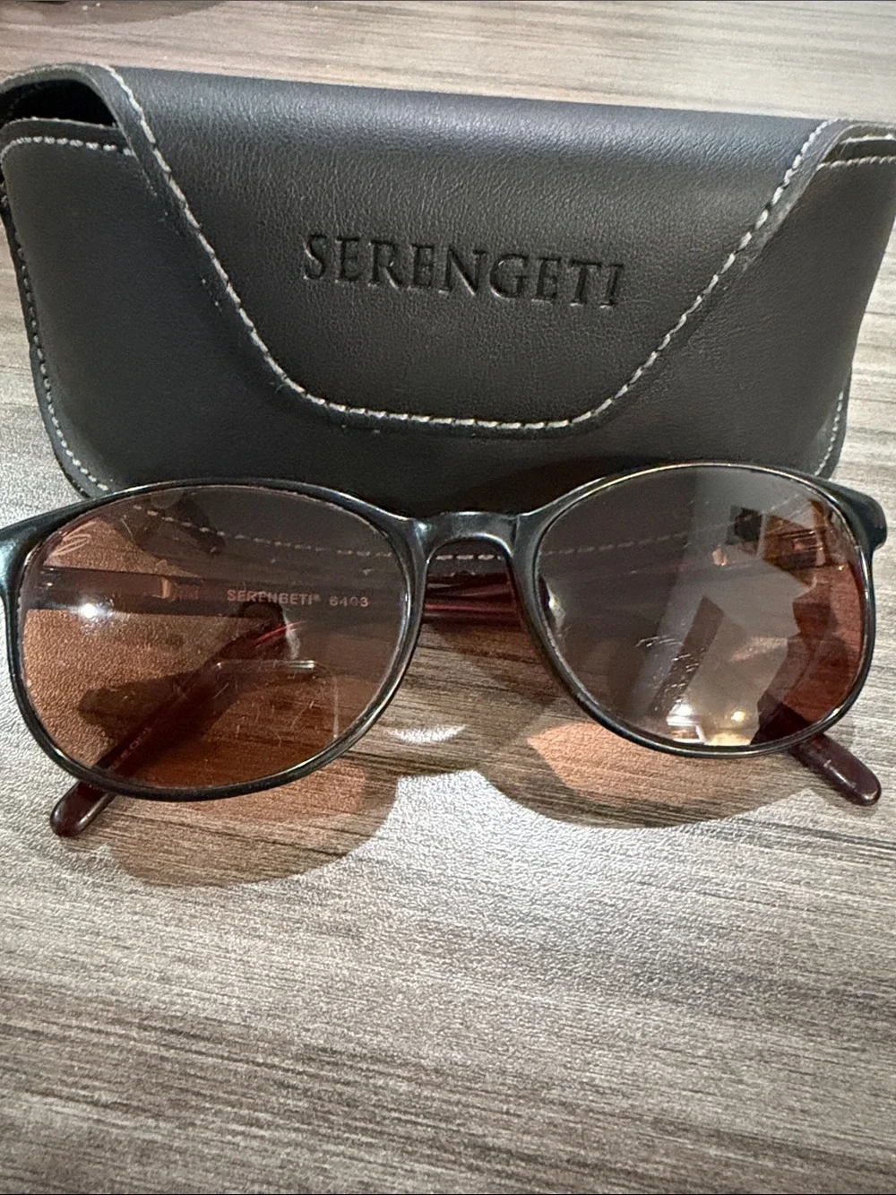 Vintage Serengeti Dark Brown  Lens Sunglasses